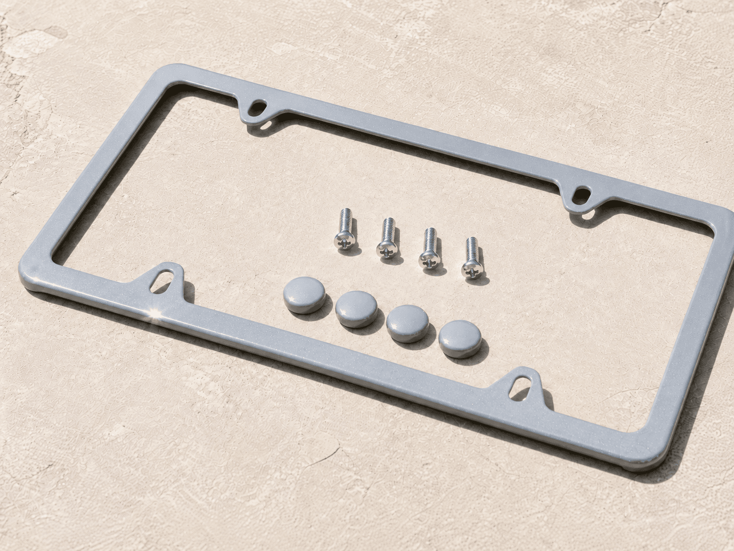 Brooklyn Grey plate frame