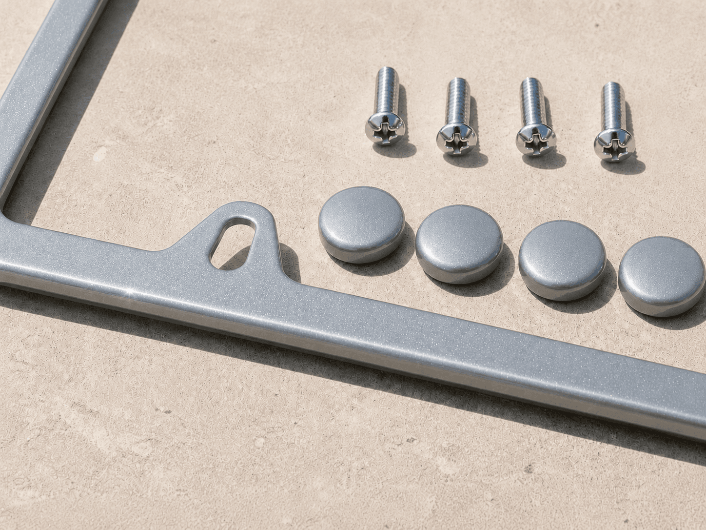 Skyscraper Grey plate frame