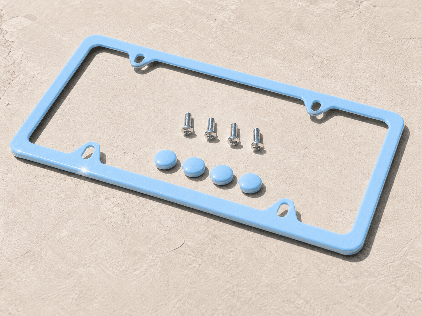 Zandvoort Blue plate frame